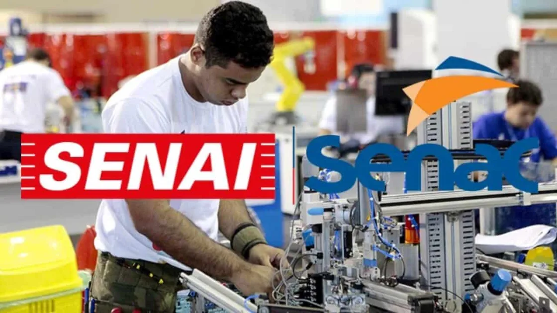 Cursos gratuitos pelo Senai e Senac na Bahia em 2026